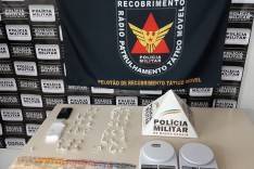 Mulher do tráfico é presa em flagrante no bairro Novo Cruzeiro